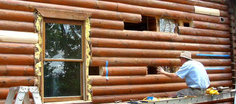 Log Home Repair Huron, Ohio
