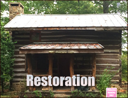 Historic Log Cabin Restoration  Erie County, Ohio